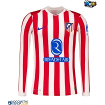 Moški Nogometni dresi Atletico Madrid Domači 2025-26 Dolgi Rokav